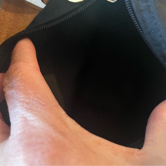 Longchamp Black and Brown Tote Bag - Picture 5 of 5